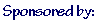 Sponsorship